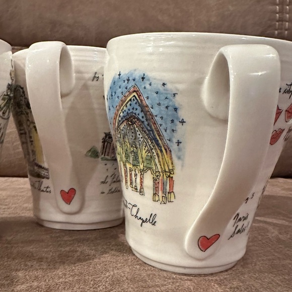 Set of Diva Pyari Linea Carta Illustrated Travel Mugs - Picture 14 of 14